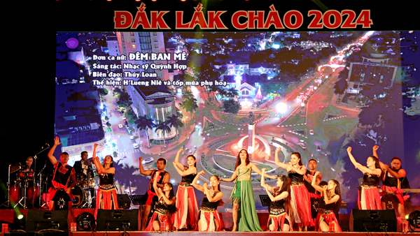 Đắk Lắk tổ chức Chương trình nghệ thuật và bắn pháo hoa đêm Giao thừa đón Tết Nguyên đán Giáp Thìn 2024